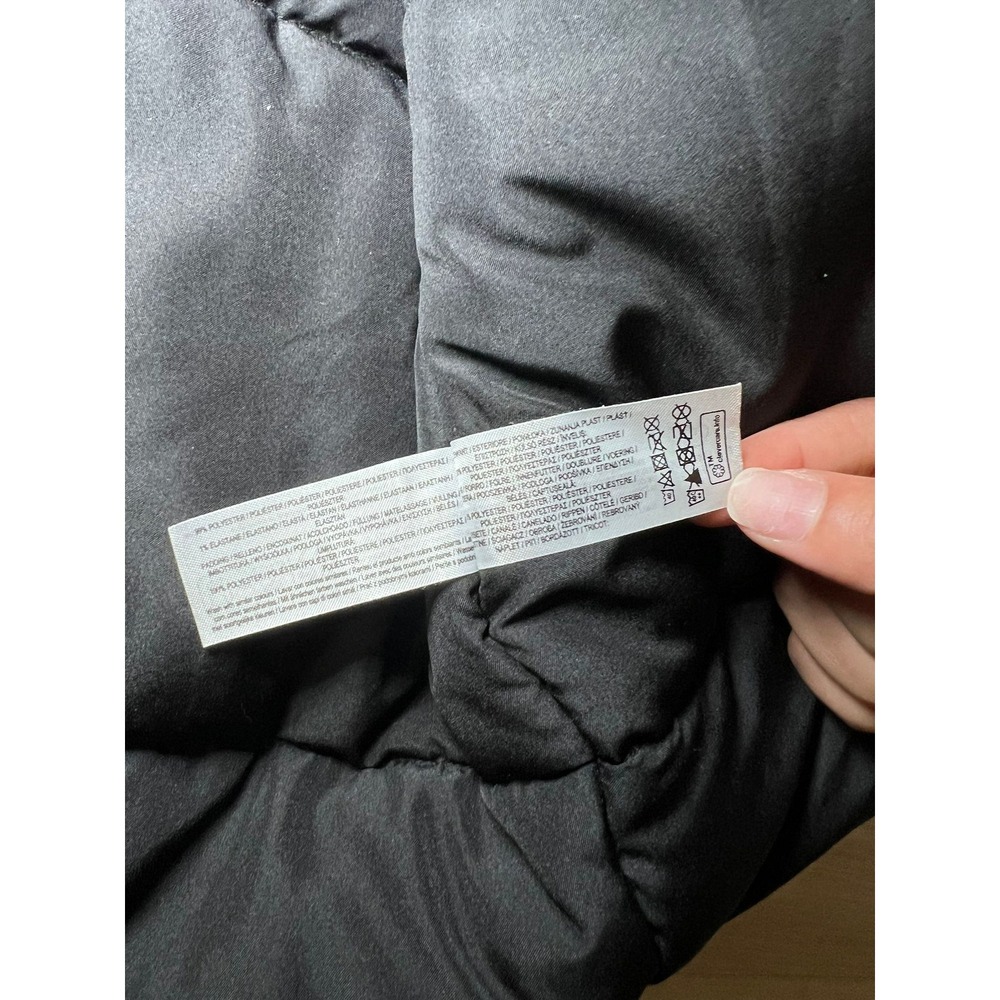 Primark Men's Navy Blue Hooded Parka Jacket Medium Shower Resistant Thermal - Picture 10 of 16